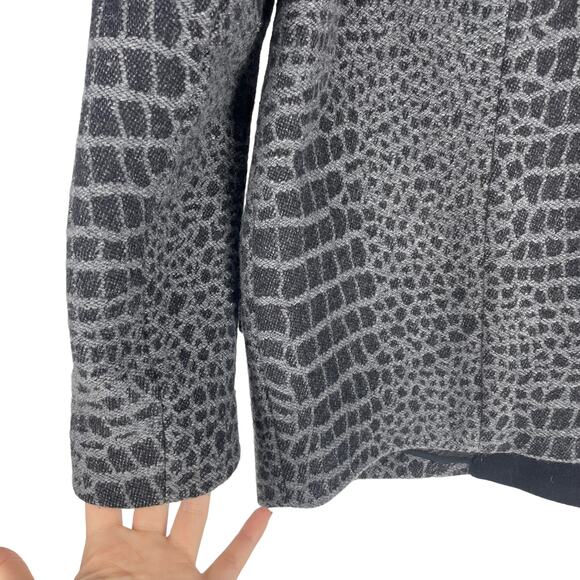 Patrizia Pepe Wool Cashmere Double Breasted Coat Gray Size 42/ S - Picture 6 of 10